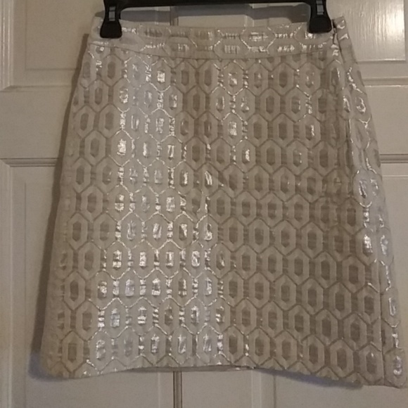 Banana Republic Sparkly A-Line Mini-Skirt - Picture 3 of 3